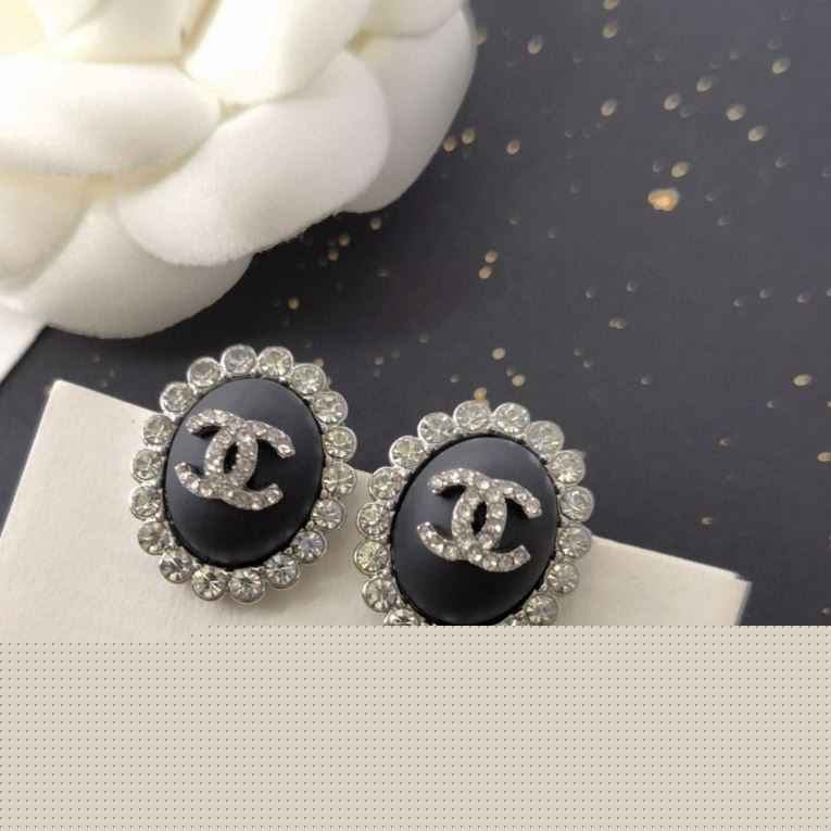 Ch*el earrings